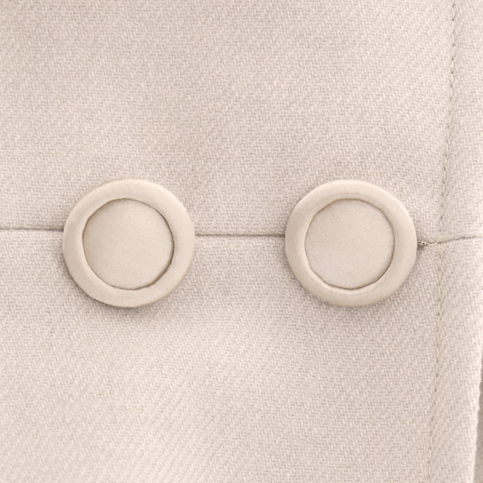 Blumarine Manteau en laine vierge et alpaga avec bordure en tweed Pour femmes en vente