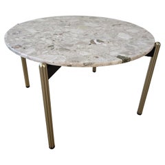 Table basse Blume avec plateau en marbre composite  *Echantillon de la salle d'exposition