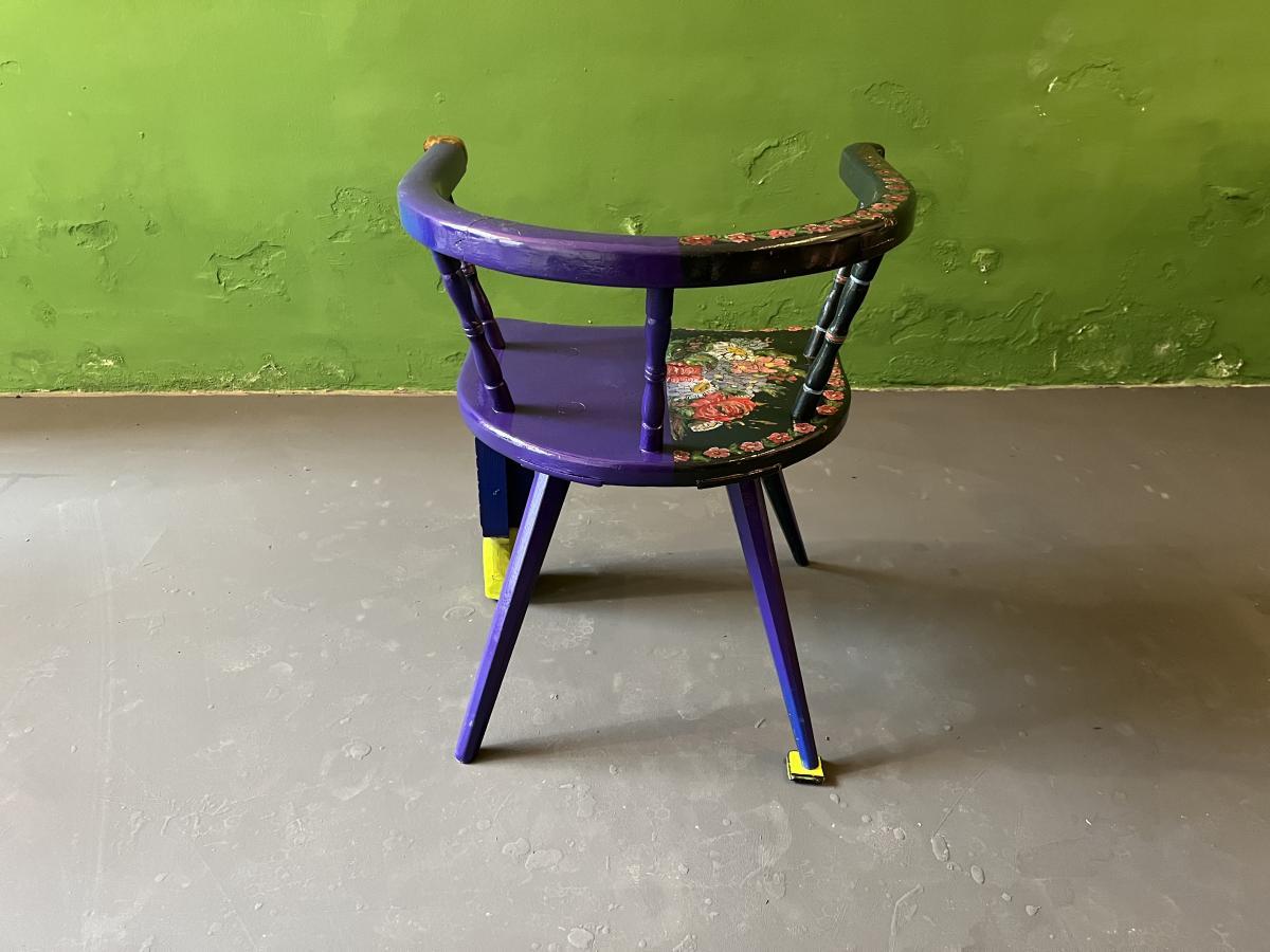 Allemand Fauteuil Blumenglück de Markus Friedrich Staab en vente