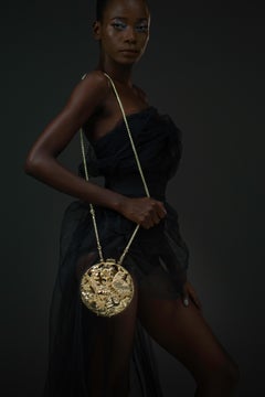 Blumera Hummingbird & Quail Medium Flat Circle Bag