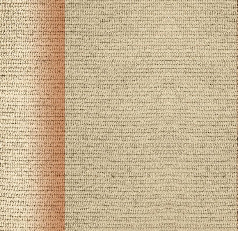 Teppich „Blur“ aus Abaca, Farbe „Mahogany“, 200x300 cm, von Claire Vos für Musett Design (Sonstiges) im Angebot