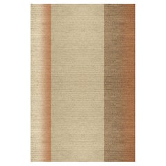 'Blur' Rug in Abaca, Colour 'Mahogany' by Claire Vos for Musett Design