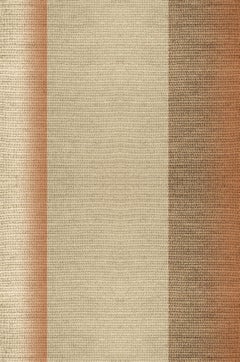 Teppich „Blur“ aus Abaca, Farbe „Mahogany“, 160x240cm, von Claire Vos für Musett Design