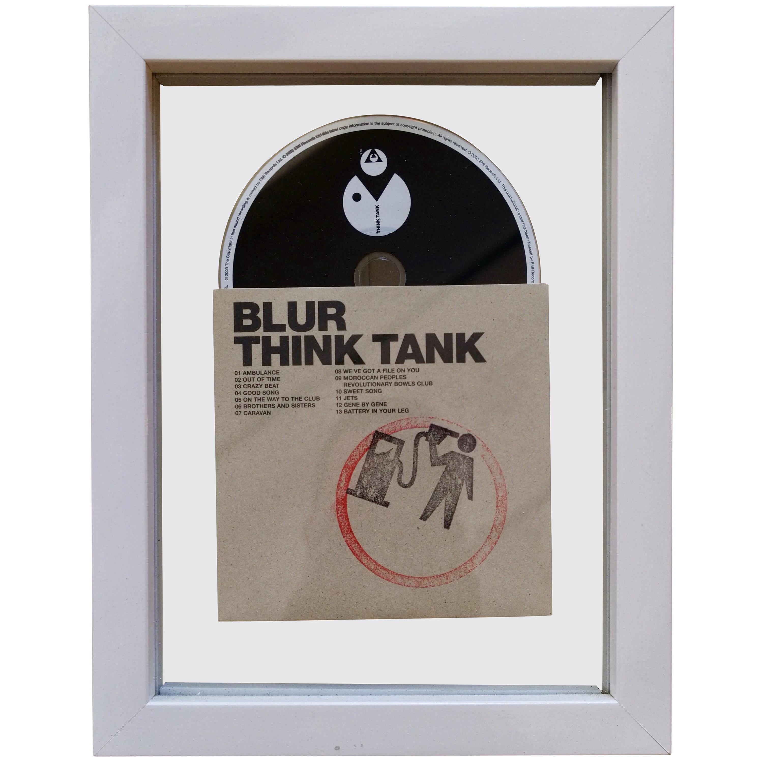 Blur Think Tank - Banksy - EMI Records 2003, Framed For Sale