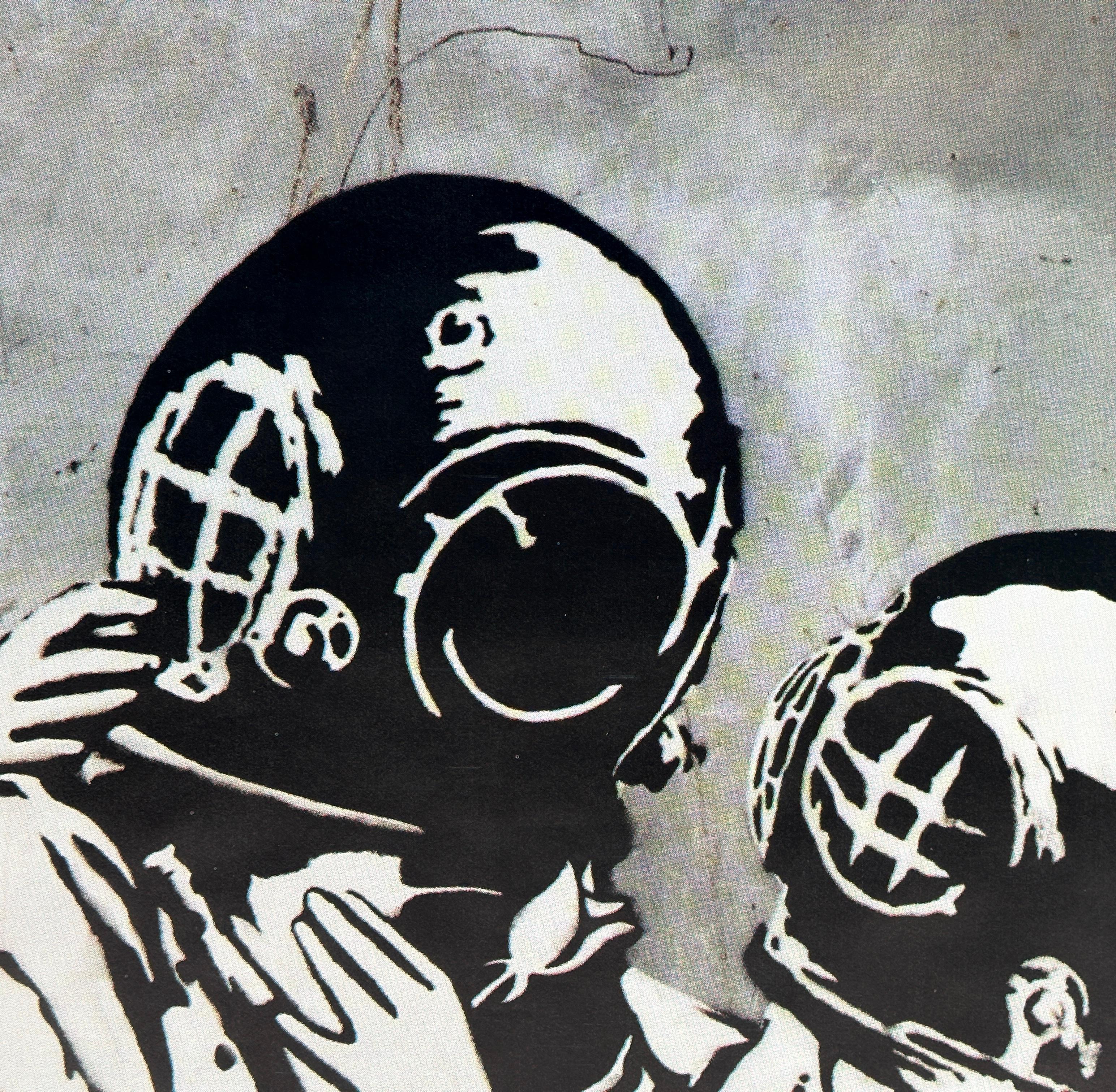 Other Blur 'Think Tank' Original Bus Stop Promotional Poster by Banksy, British, 2003