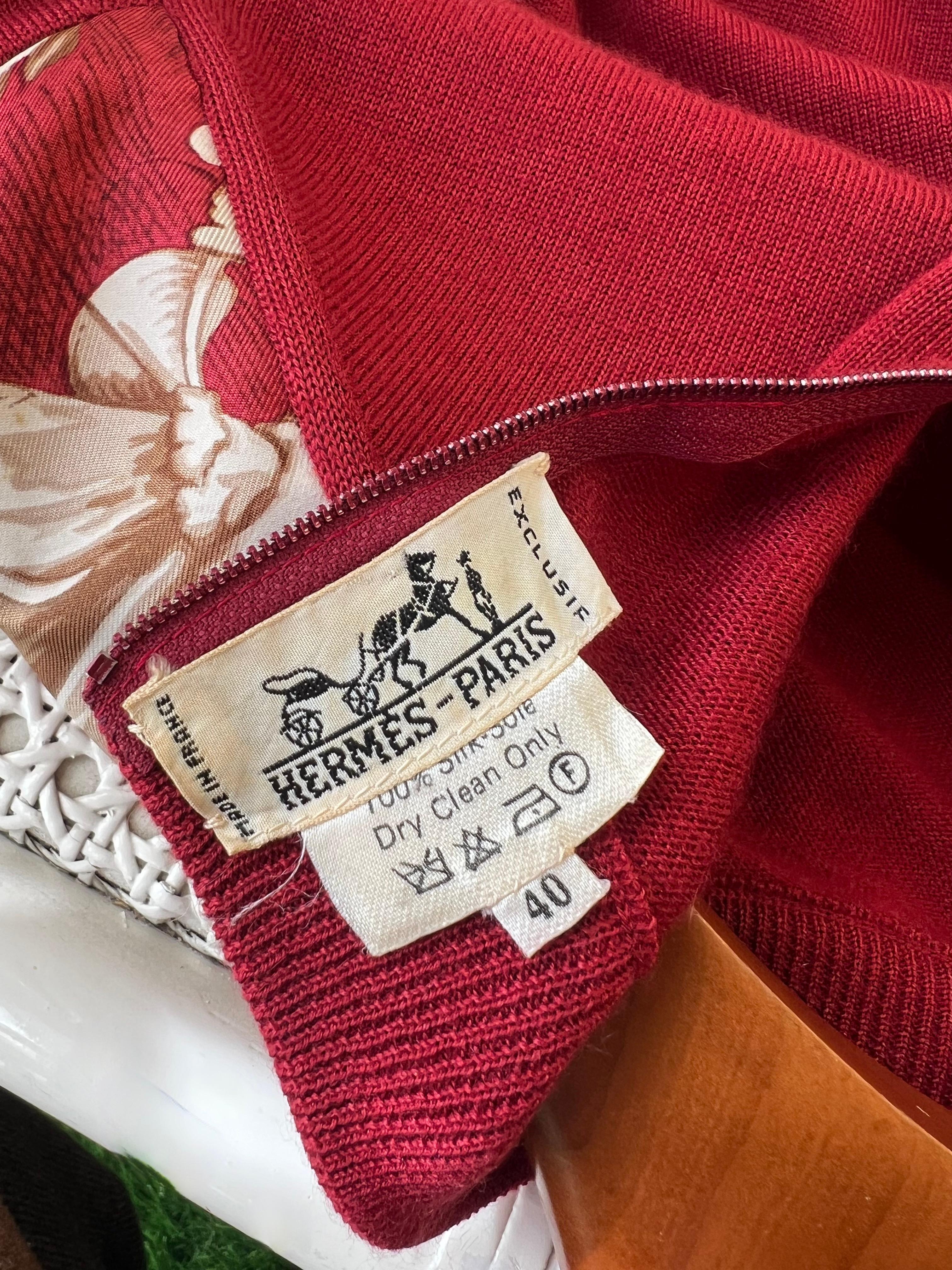 Chemisier Hermès en vente 1