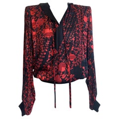 Blusa Valentino Miss V vintage anni 80/90.