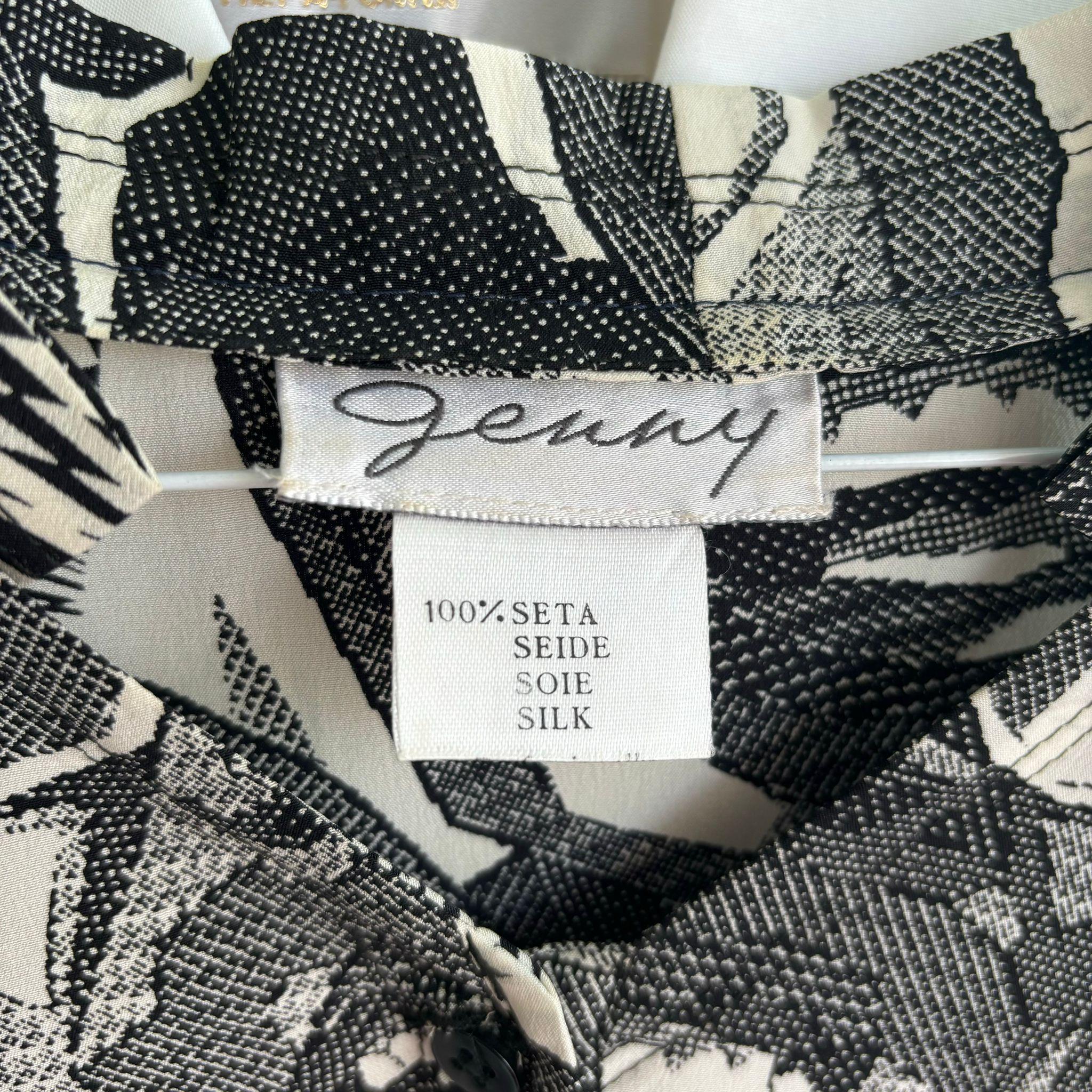 Blusa Versace per Genny anni80 pari al nuovo For Sale 1