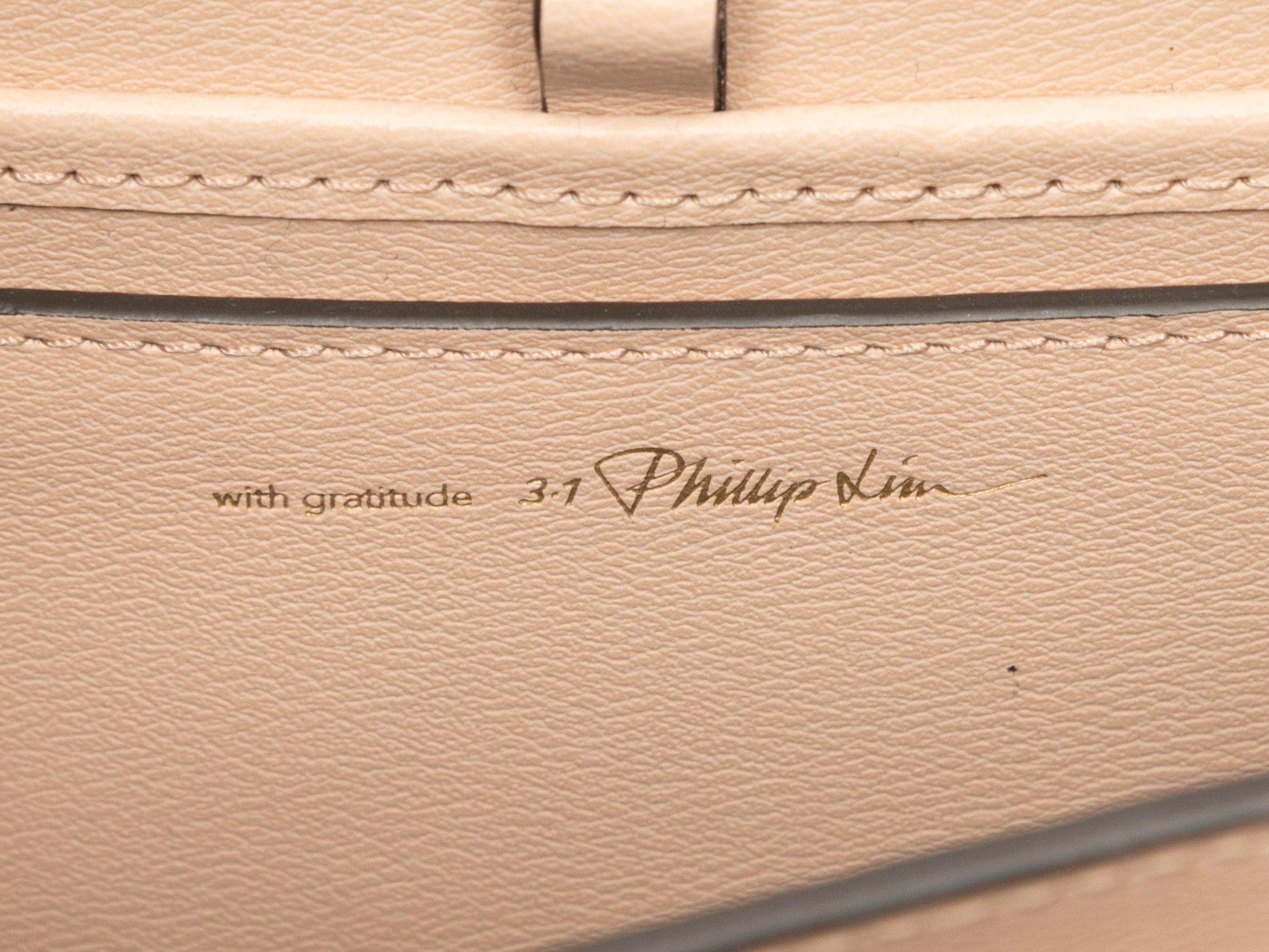 Bolso Sillín Crossbody 3.1 Phillip Lim Blush en Bueno estado para la venta en New York, NY