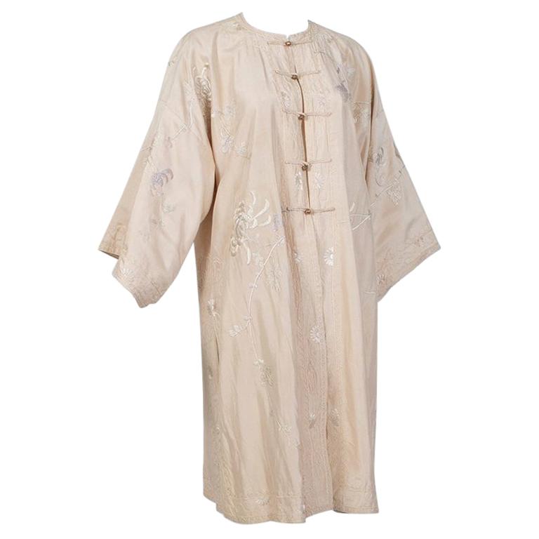 padded silk dressing gown 1930s/40s Quilted Silk Dressing Gown by Freny Paris XS/S The Lady Next Door