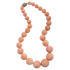 Blush Pink Coral Strand by Enzo Liverino