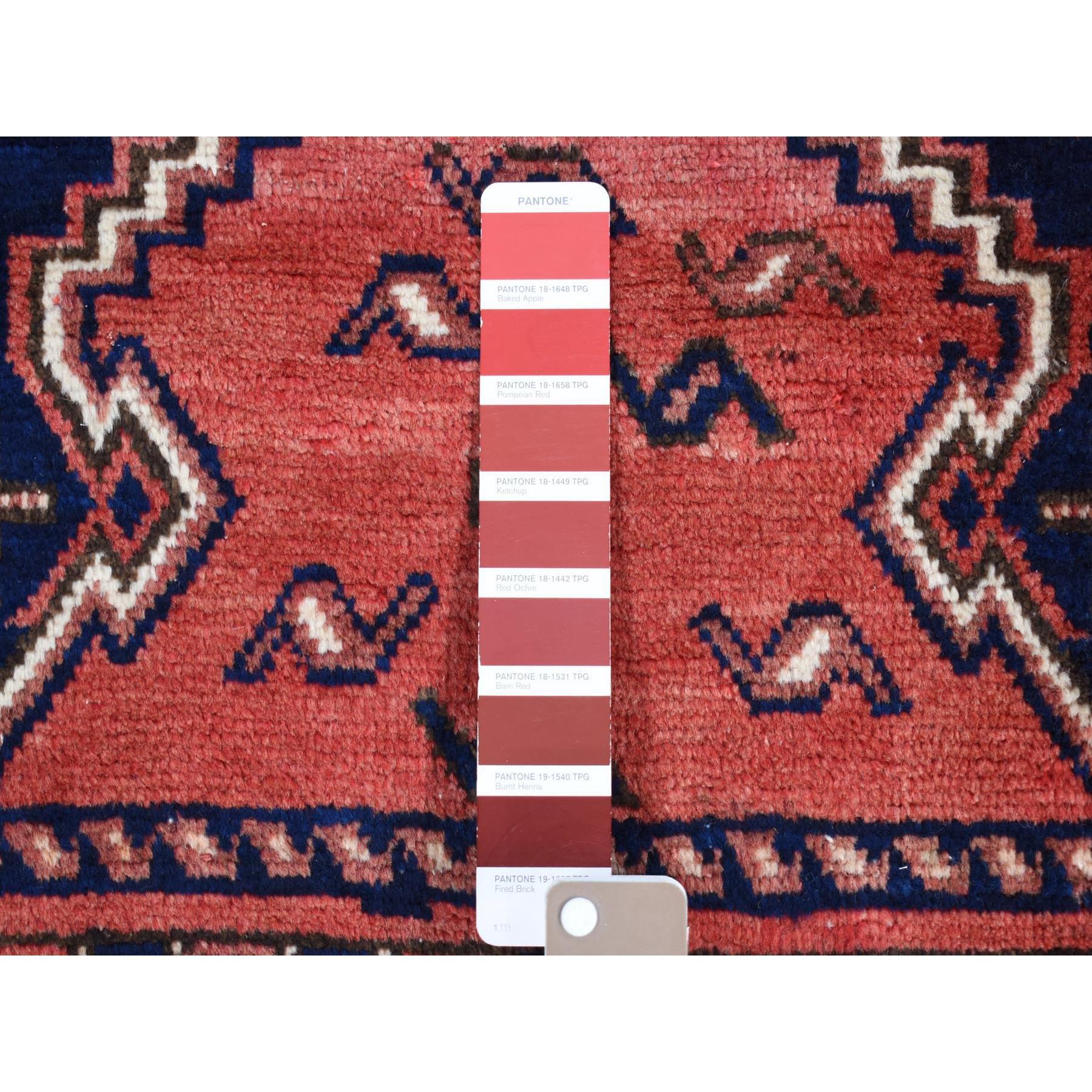 Persiano Tappeto vintage vintage Bakhtiari Abrash a pelo pieno in pura lana annodata a mano in vendita