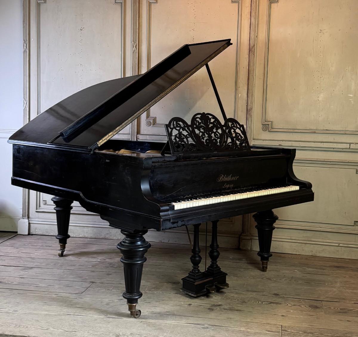 Bluthner Aliquot 1/2-tail piano, 1899, Leipzig For Sale 6