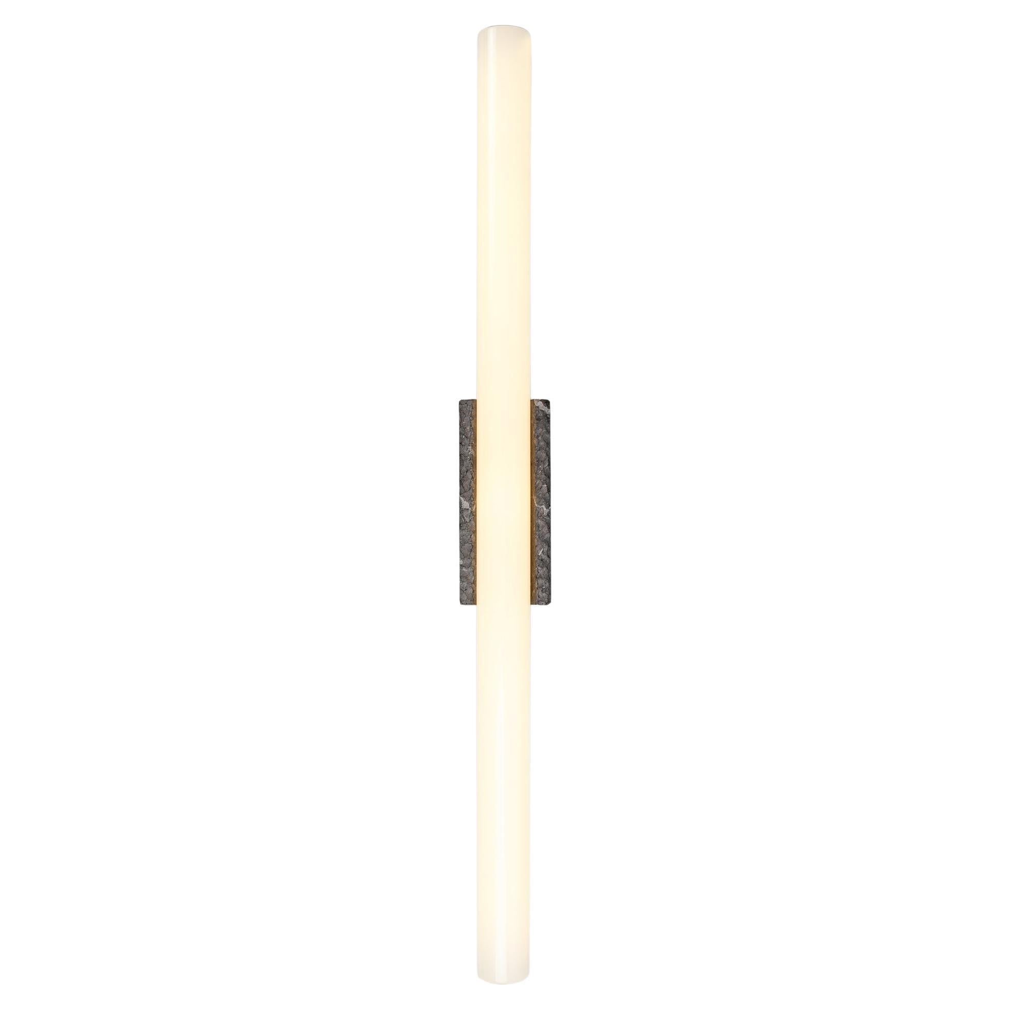 Lampada da parete Blvr Nero Maquina di Lexavala