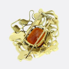 Blythe and Beck Coloured Diamond Brooch