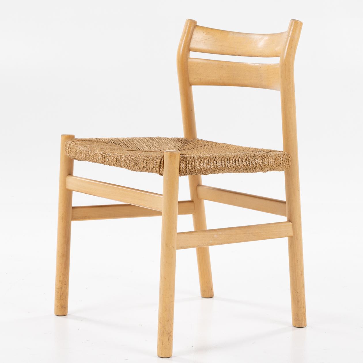 Scandinavian Modern BM 1 - Set of six dining chairs by Børge Mogensen