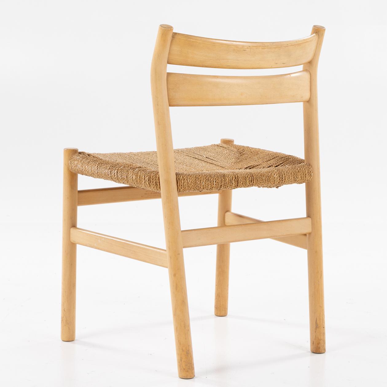 Danish BM 1 - Set of six dining chairs by Børge Mogensen