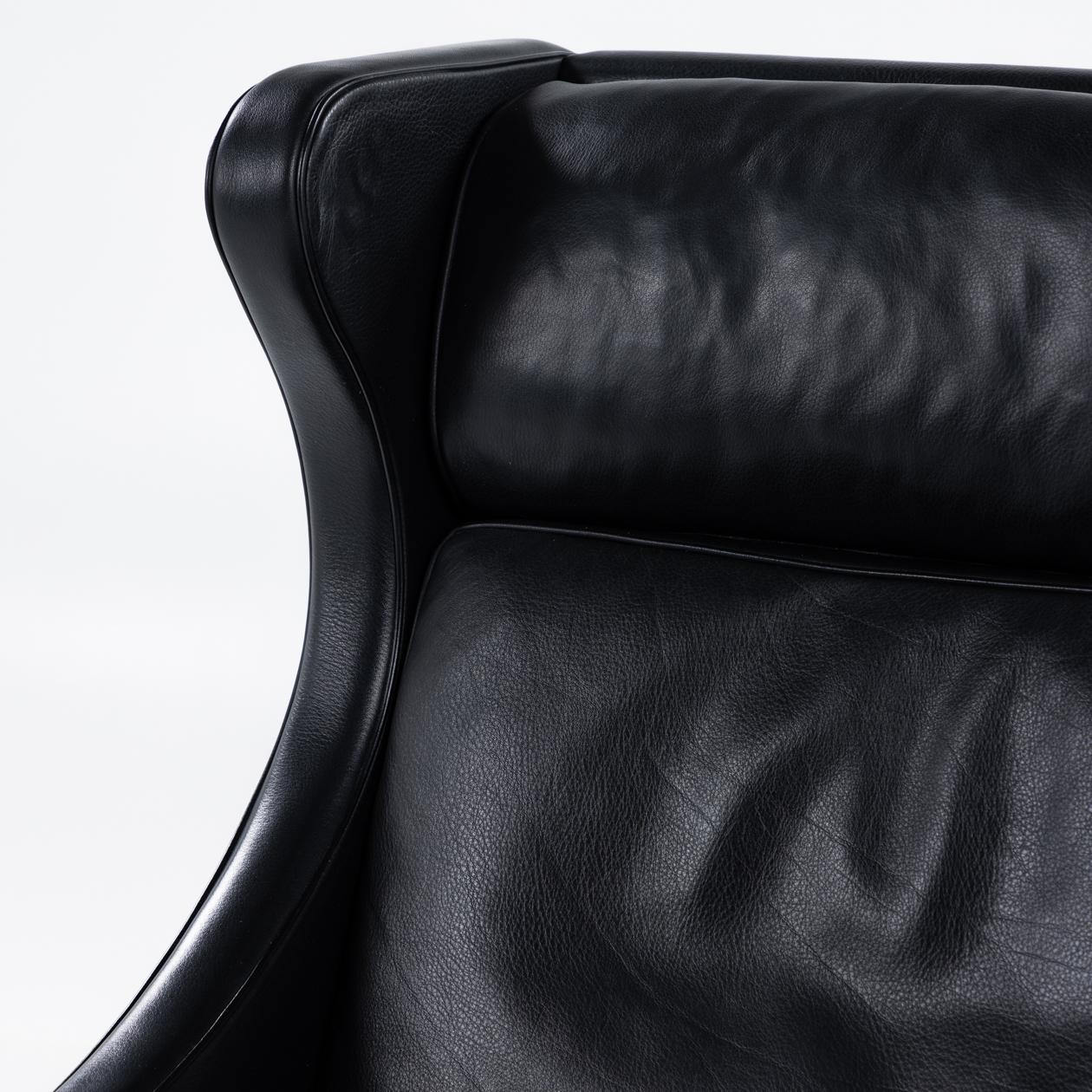 20th Century BM 2204 Wingback chair by Børge Mogensen For Sale