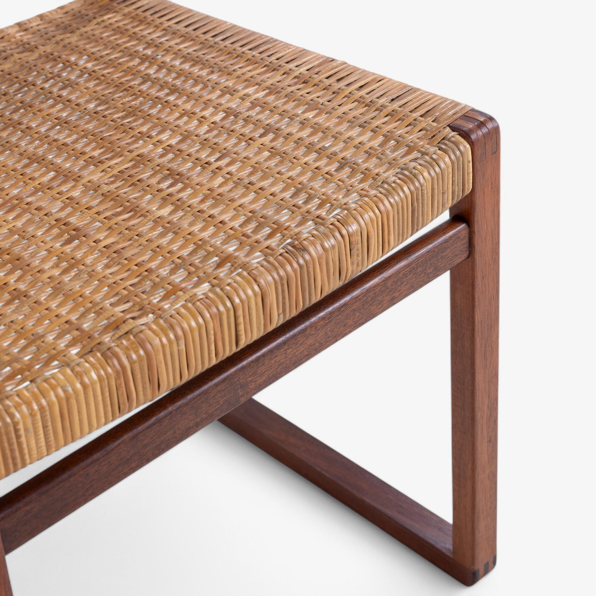 20th Century BM 61 - Set of 4 dining chairs in mahogany by Børge Mogensen