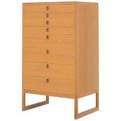 "BM 64" Tall Chest of Drawers by Børge Mogensen