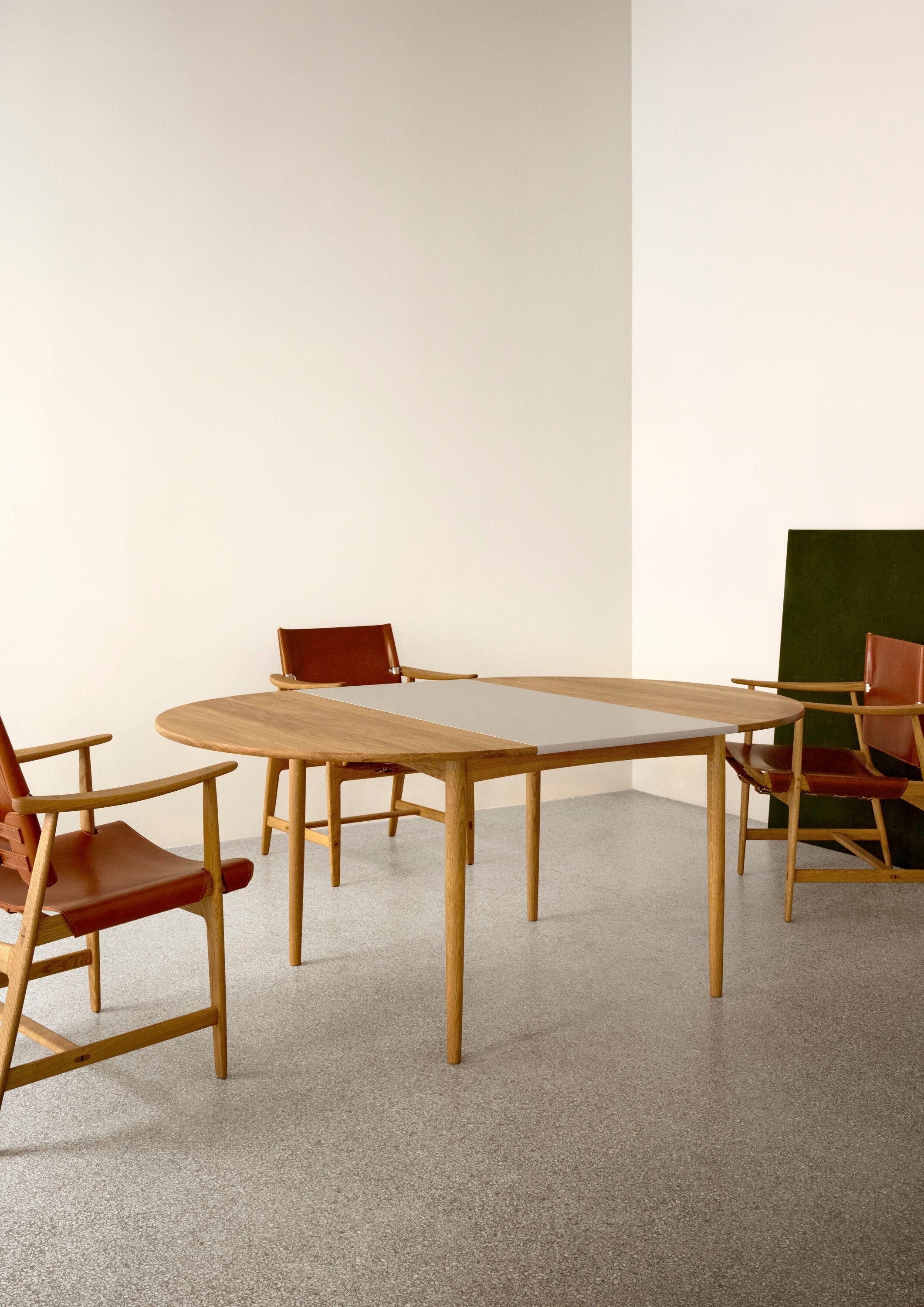 BM0121' Table de salle à manger en Oak par Børge Mogensen pour Carl Hansen & Son en vente 5