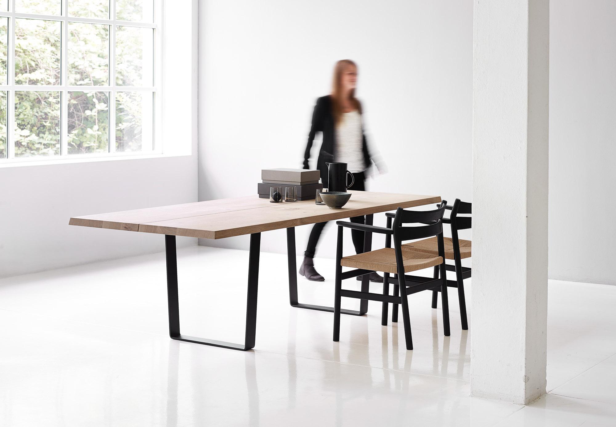 BM2 Chair by Borge Mogensen - Black Lacquered Oak In New Condition In Paris, FR