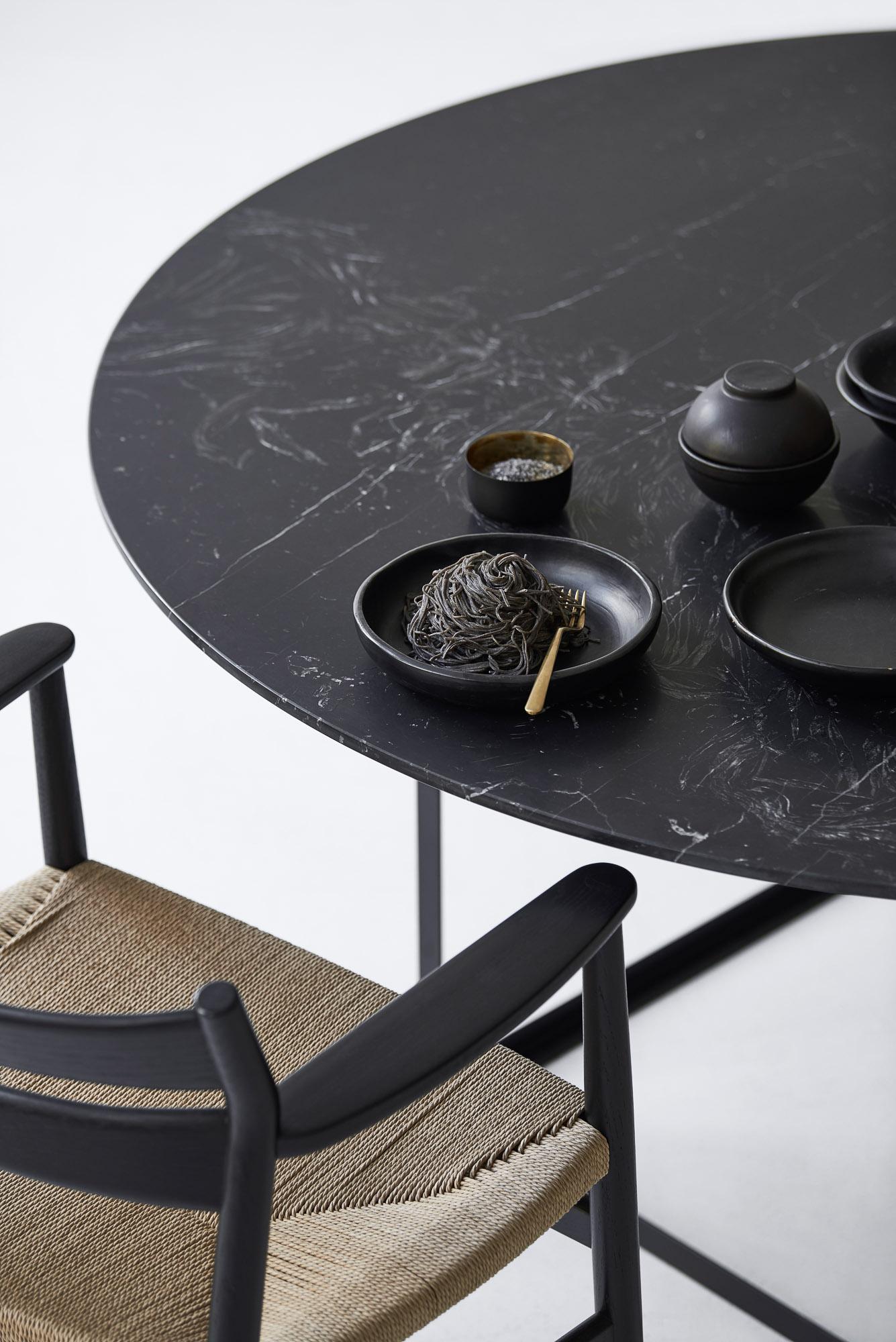 Contemporary BM2 Chair by Borge Mogensen - Black Lacquered Oak