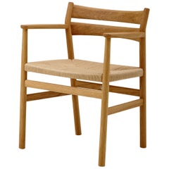 BM2 Chair by Borge Mogensen, Light Oak