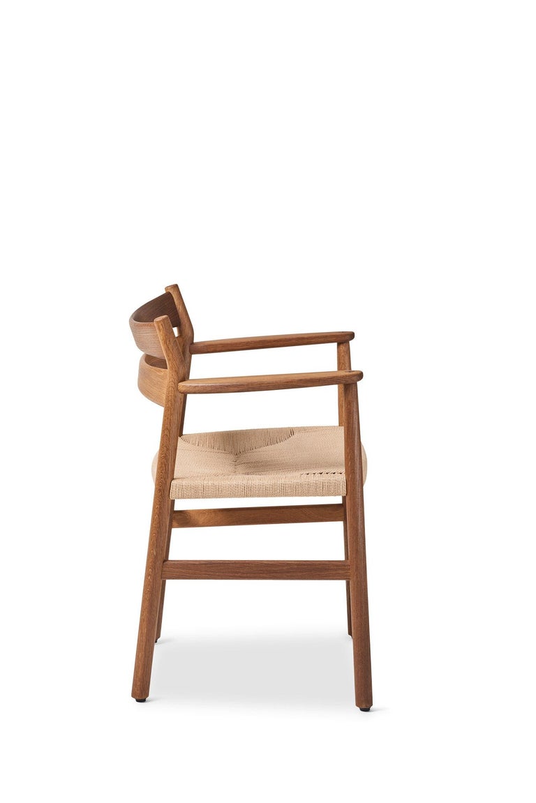 BM2 Chair by Borge Mogensen - Smoked Oak For Sale at 1stDibs