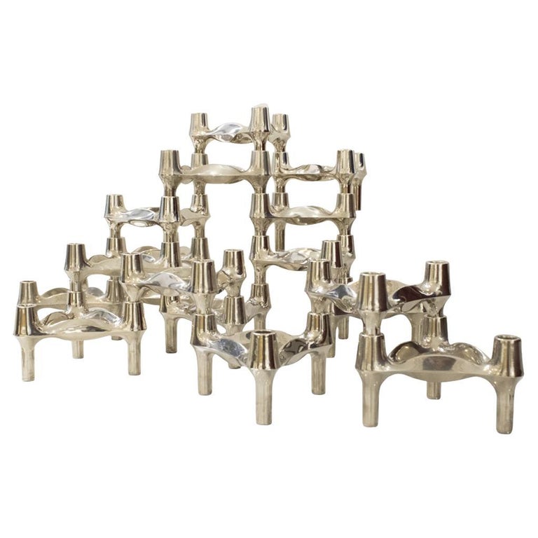 BMF Stacking Candle Holders by Wener Stoff and Hans Nagel. Germany, 1960.  at 1stDibs