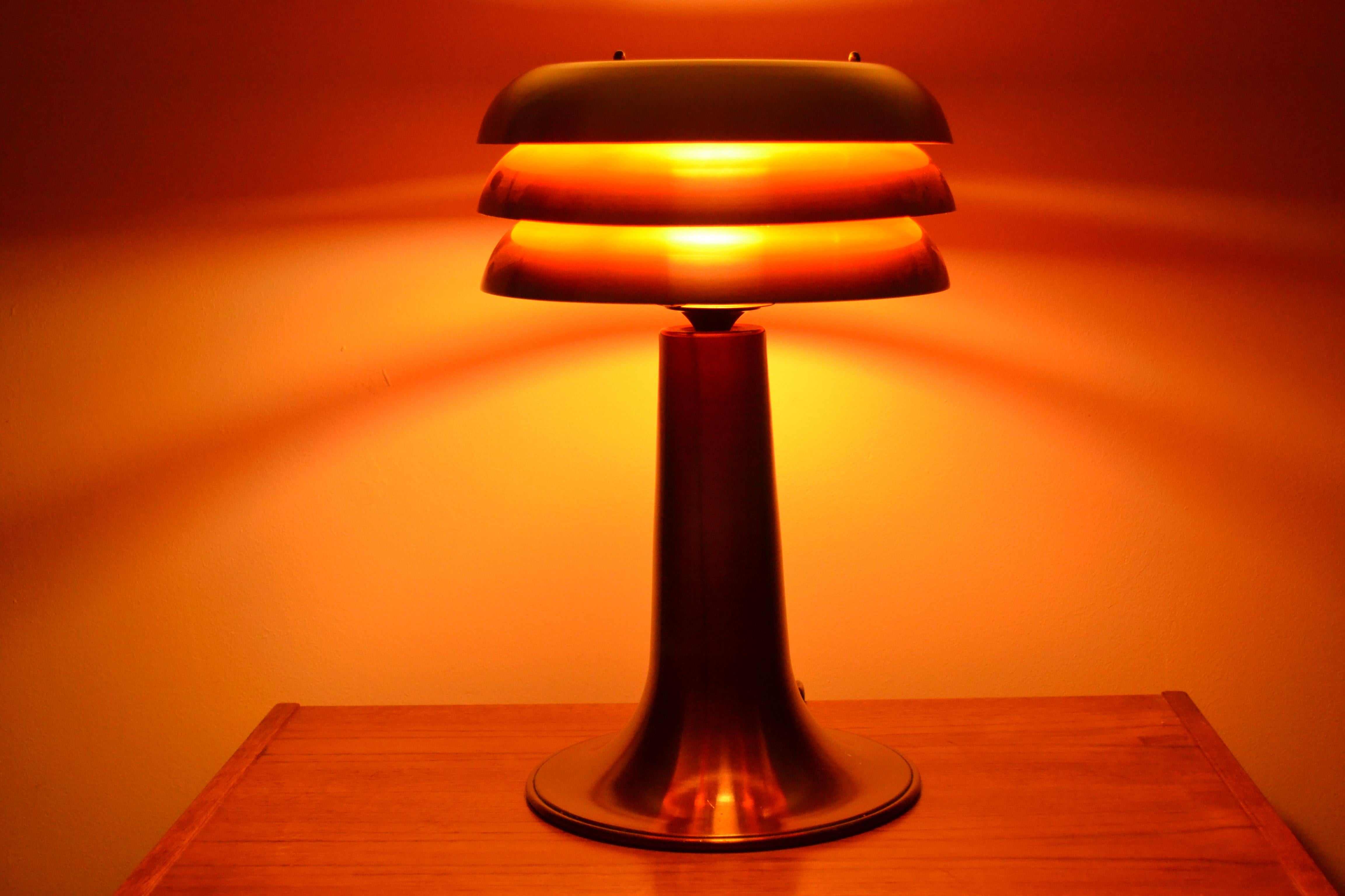 BN-25 Lamp Designed by Hans-Agne Jakobsson, AB Markaryd, 1960 In Good Condition In Mazowieckie, PL