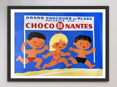 BN Biscuits - Choco Nantes Original Poster by Saint Genies, 1952