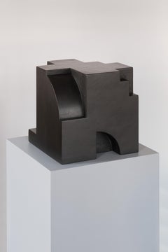 BN II: Escultura contemporánea en madera y técnica mixta de Michal Škoda
