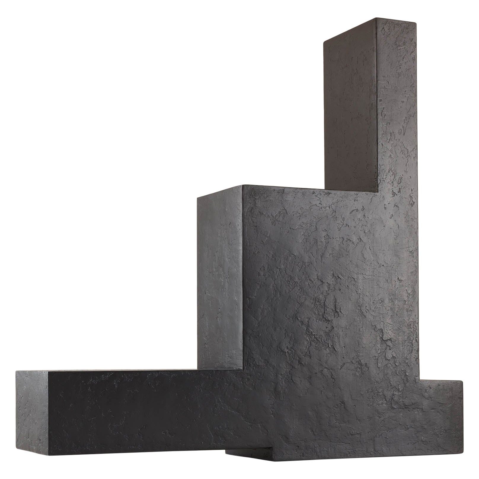 BN II Contemporary Sculpture in Wood & Mixed Media by Michal Škoda For Sale