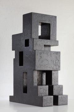 BN III Contemporary Sculpture in Wood & Mixed Media by Michal Škoda