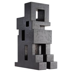 BN III Contemporary Sculpture in Wood & Mixed Media by Michal Škoda