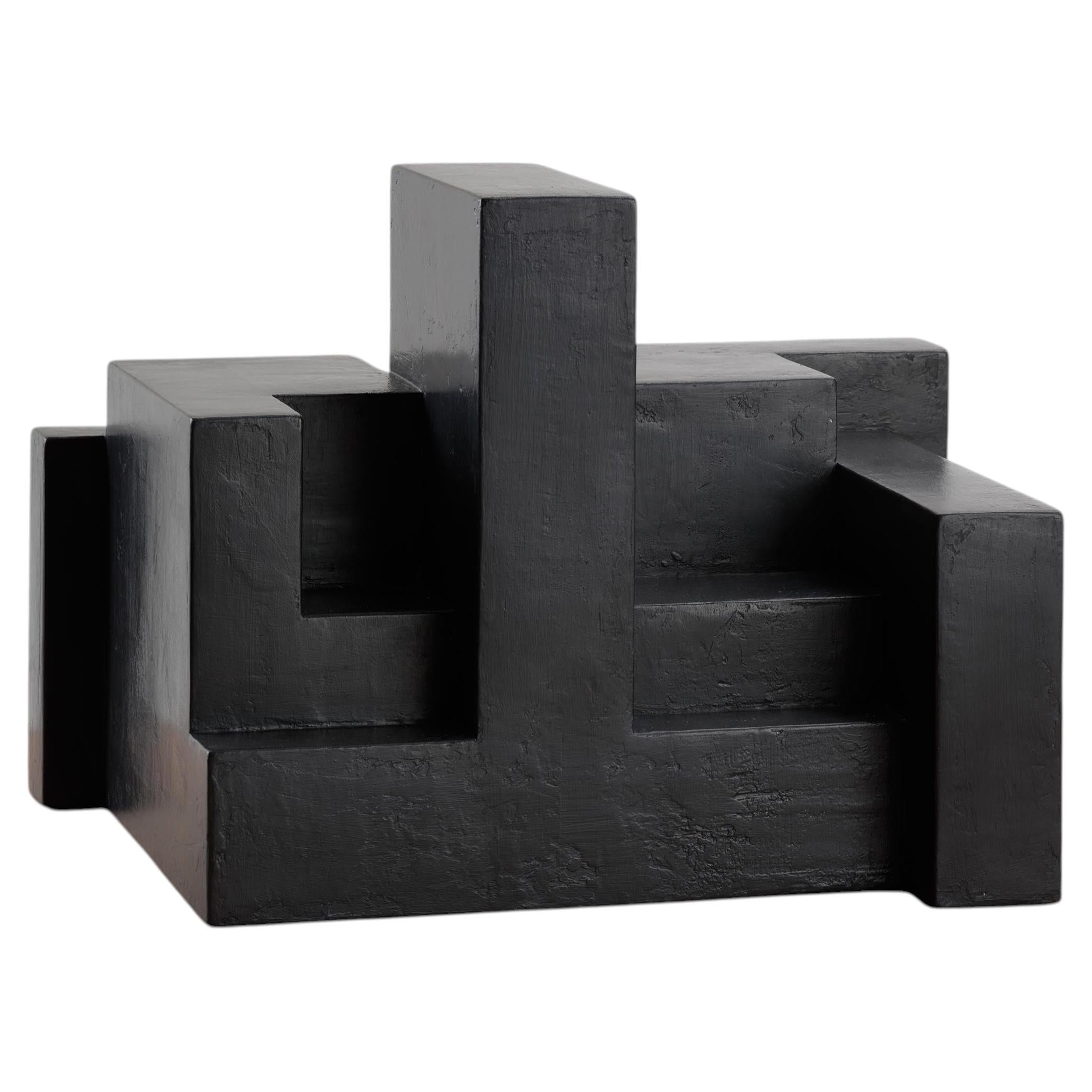 BN III Contemporary Sculpture in Wood & Mixed Media by Michal Škoda
