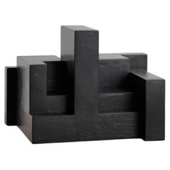 BN III Contemporary Sculpture in Wood & Mixed Media by Michal Škoda