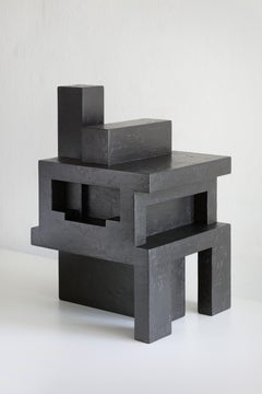 BN IV: Escultura contemporánea en madera y técnica mixta de Michal Škoda