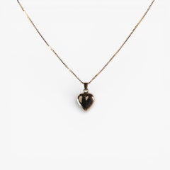 BNH heart pendant in 14 karat gold – 12 x 12 mm – Classic gold heart