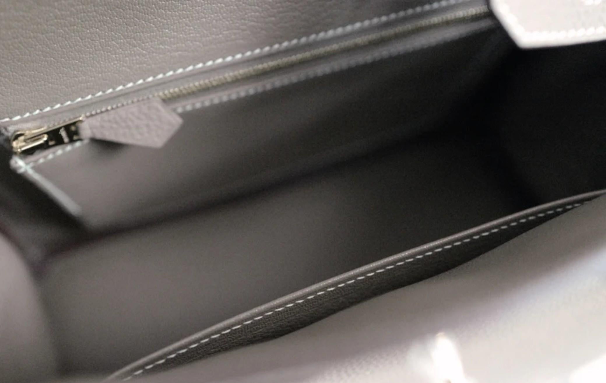 BNIB Hermès Birkin 25 Etoupe In Pelle Togo Con Hardware Oro Timbro 2025 3