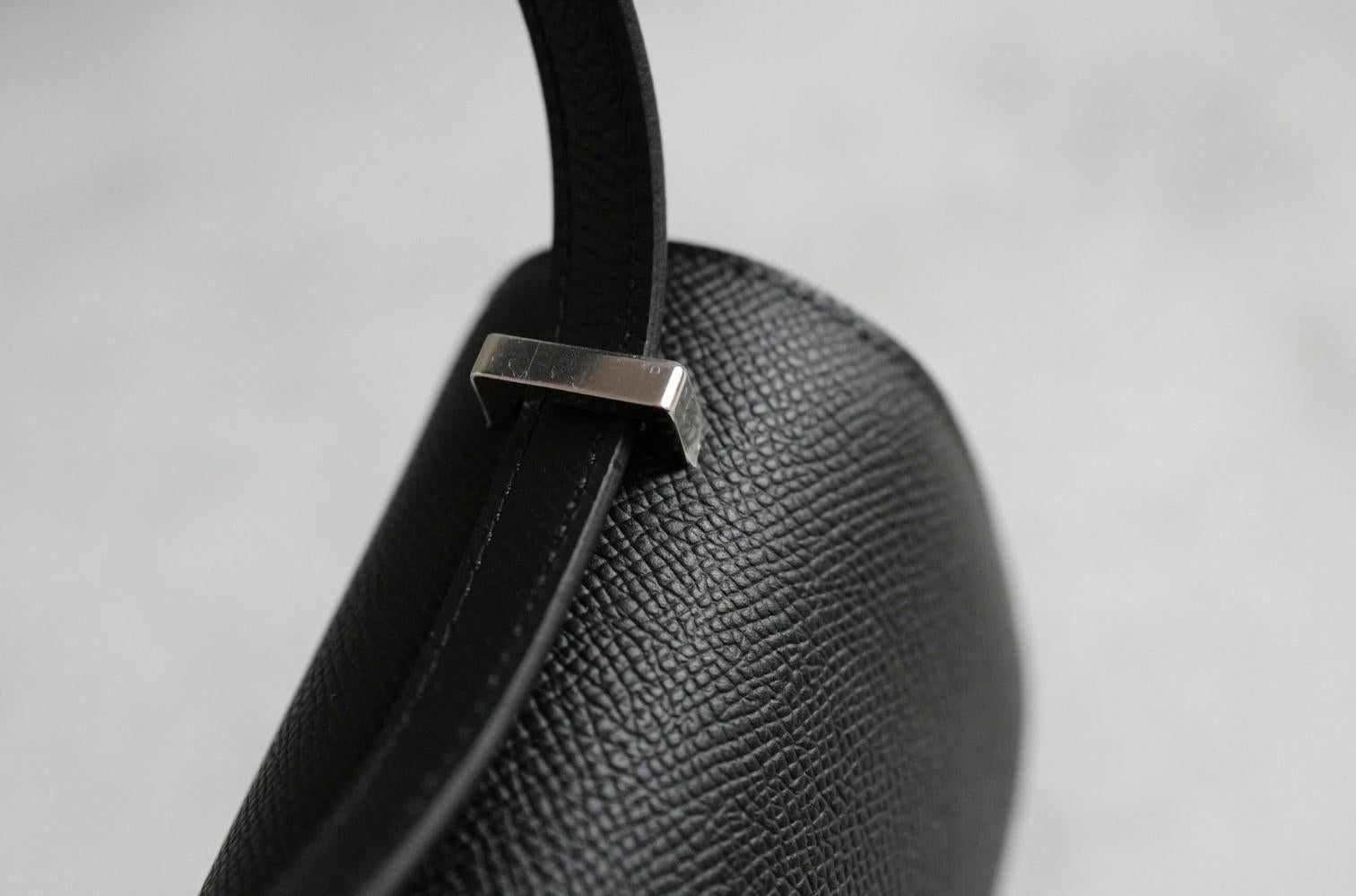 BNIB Hermès Constance III Mini 18 Miroir Black Epsom Leather with PHW For Sale 10