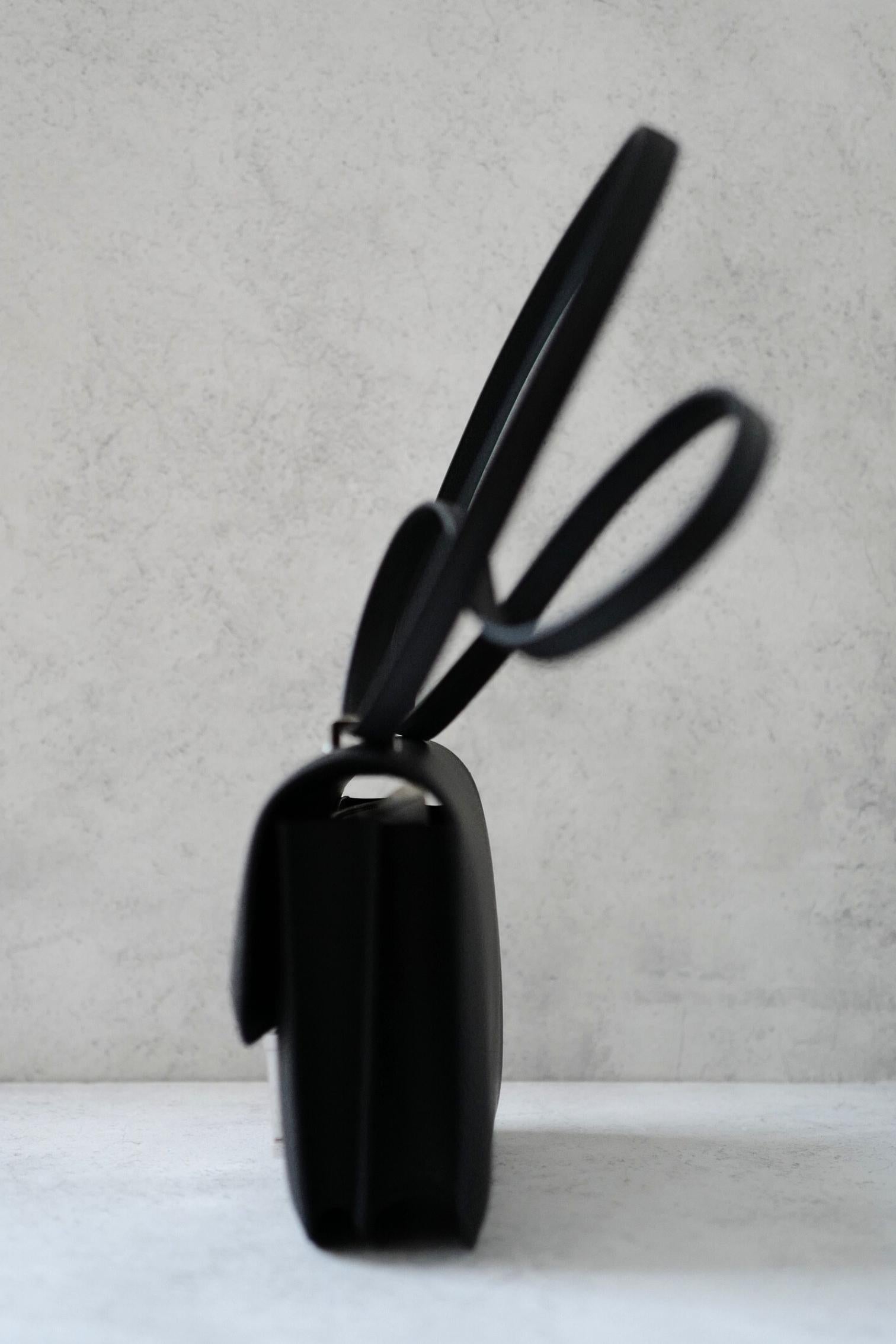 BNIB Hermès Constance III Mini 18 Miroir Black Epsom Leather with PHW For Sale 1