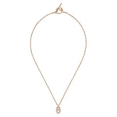 BNIB Hermes Necklace Pendentif Farandole Rose Gold 18K 400 ST Diamonds SH $10K