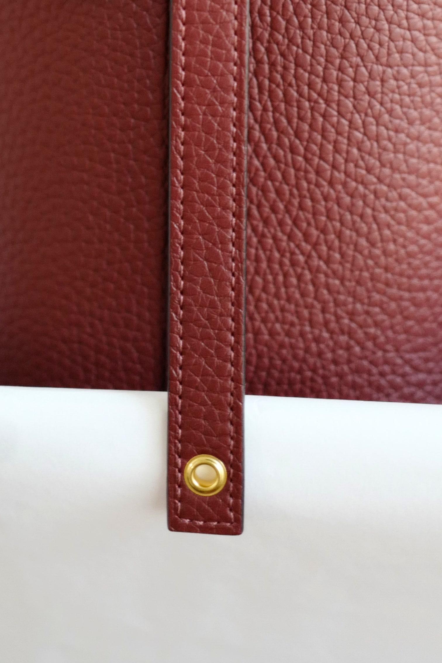BNIB Hermès Picotin 18 Bag Rouge H Clemence Leather with Gold Hardware en vente 7