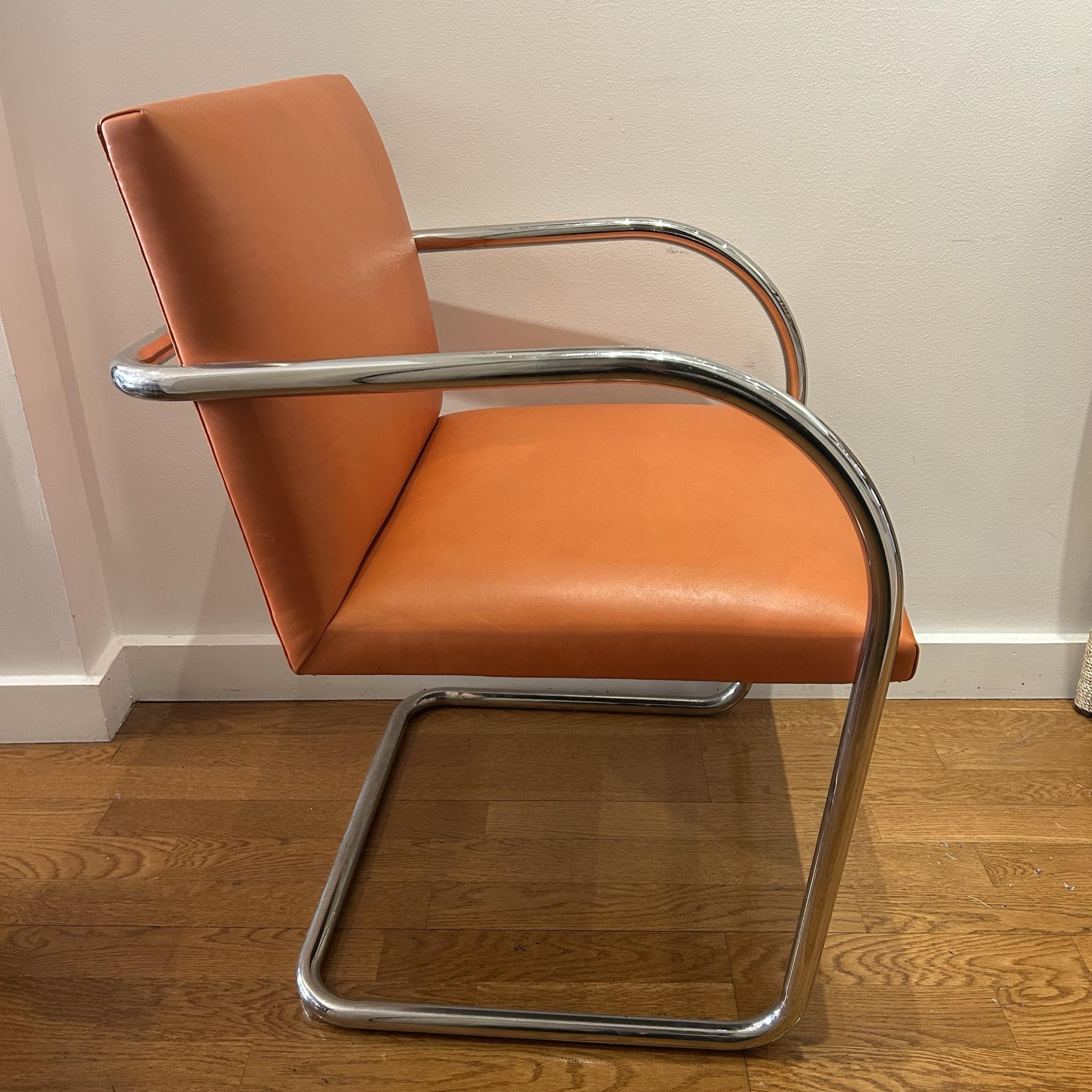 American Bnro Tubular Chair For Sale