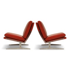 BO-561 Lounge Chairs by Preben Fabricius and Jørgen Kastholm for Bo-Ex, 1962