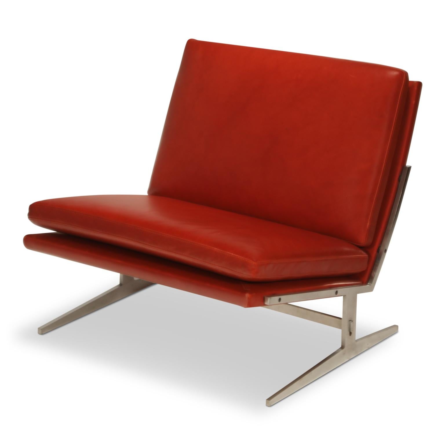 Mid-20th Century BO-561 Lounge Chairs by Preben Fabricius and Jørgen Kastholm for Bo-Ex, 1962