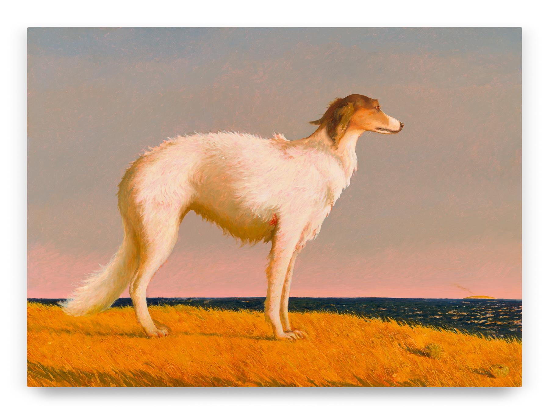 Bo Bartlett Animal Painting - Lost Dog
