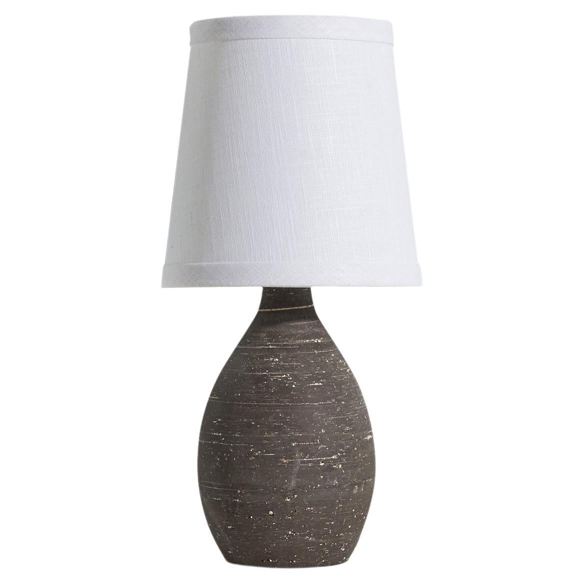 Bo Bergström, Lampada da tavolo, Gres, Svensk Form, Svezia, anni '50